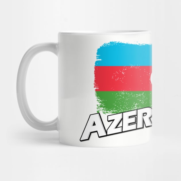 Azerbaijan flag by PVVD